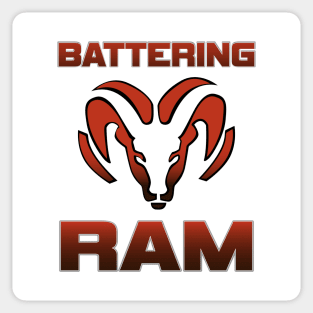 Battering Ram! Sticker